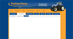 Desktop Screenshot of highlandfarmauctions.com